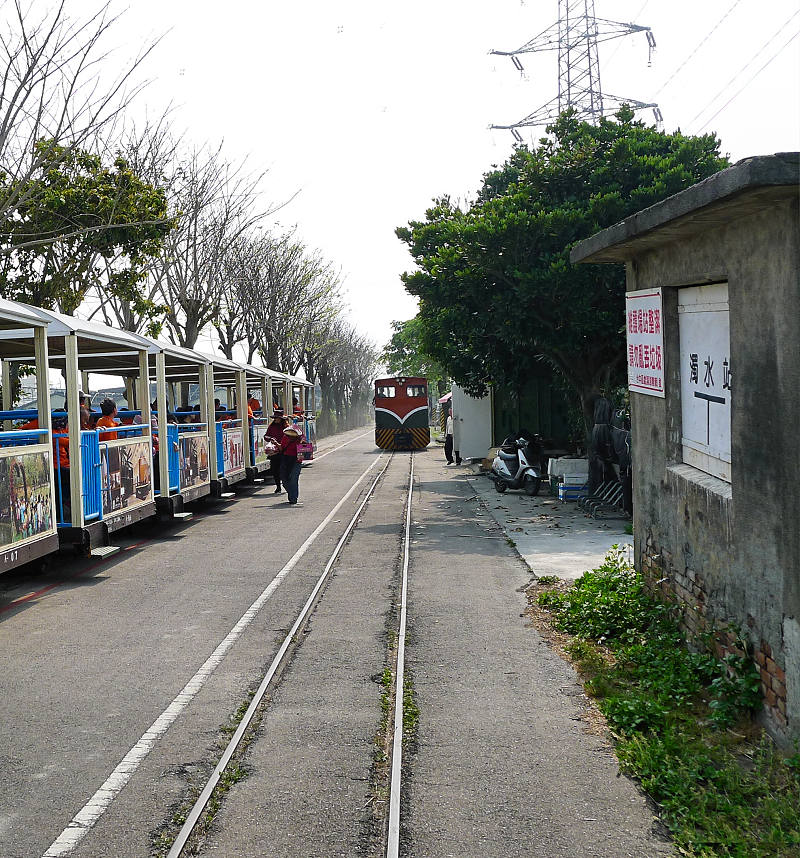 Endstation der XiHu Touristenbahn