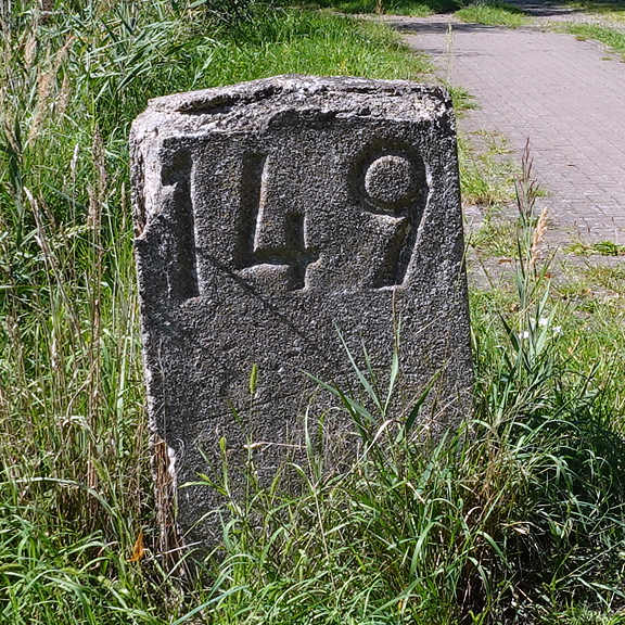 Lüneburger Bahn, Kilometerstein 149 km