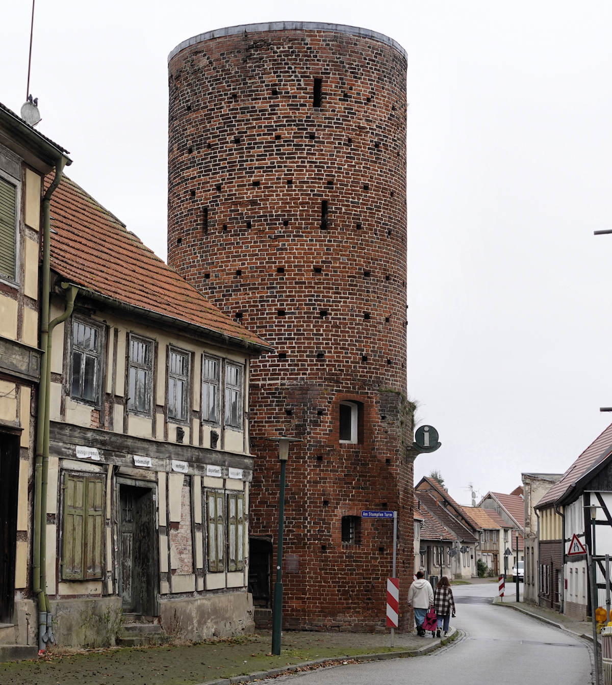 Bis 1939 Haus der jüdischen Familie Gerson in Lenzen